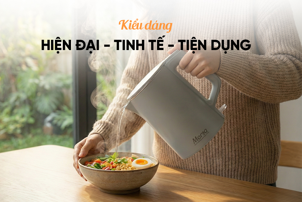 Ấm siêu tốc inox 2 lớp 2L SUNHOUSE MAMA SHD1379