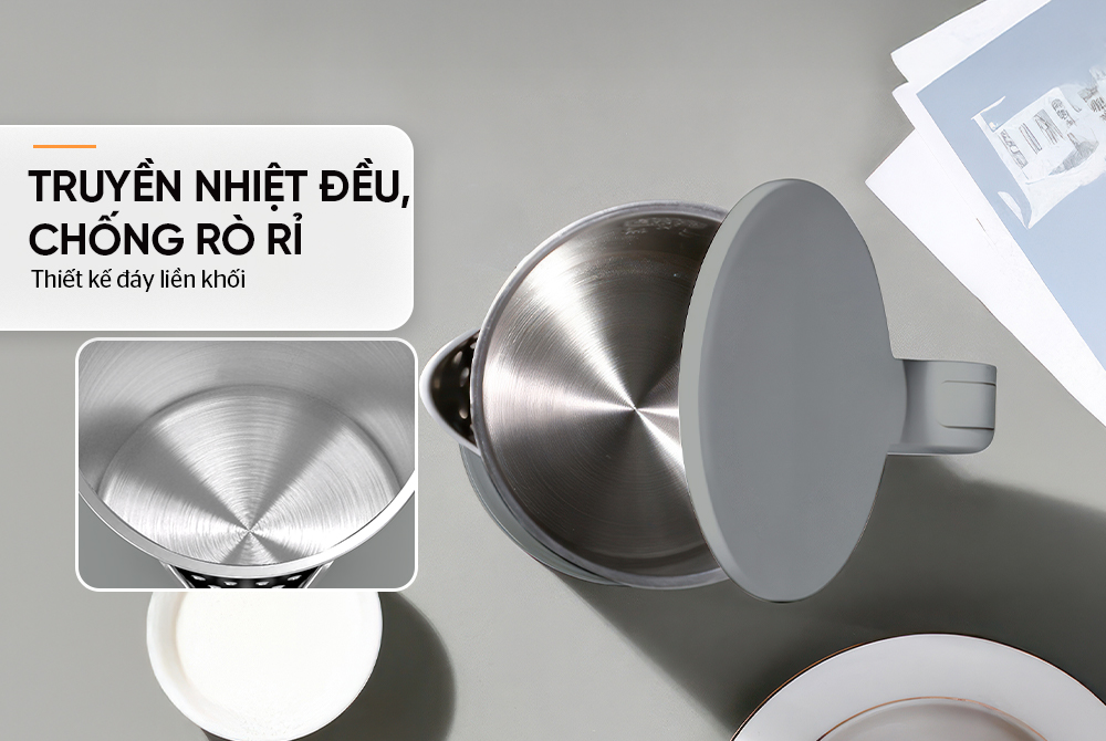 Ấm siêu tốc inox 2 lớp 2L SUNHOUSE MAMA SHD1379