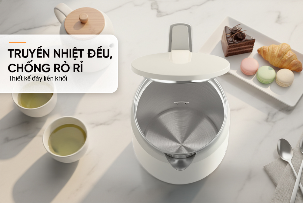 Ấm siêu tốc inox 2 lớp 2L SUNHOUSE SHD1387