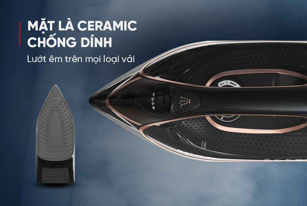 Bàn là hơi nước SUNHOUSE SHD2070
