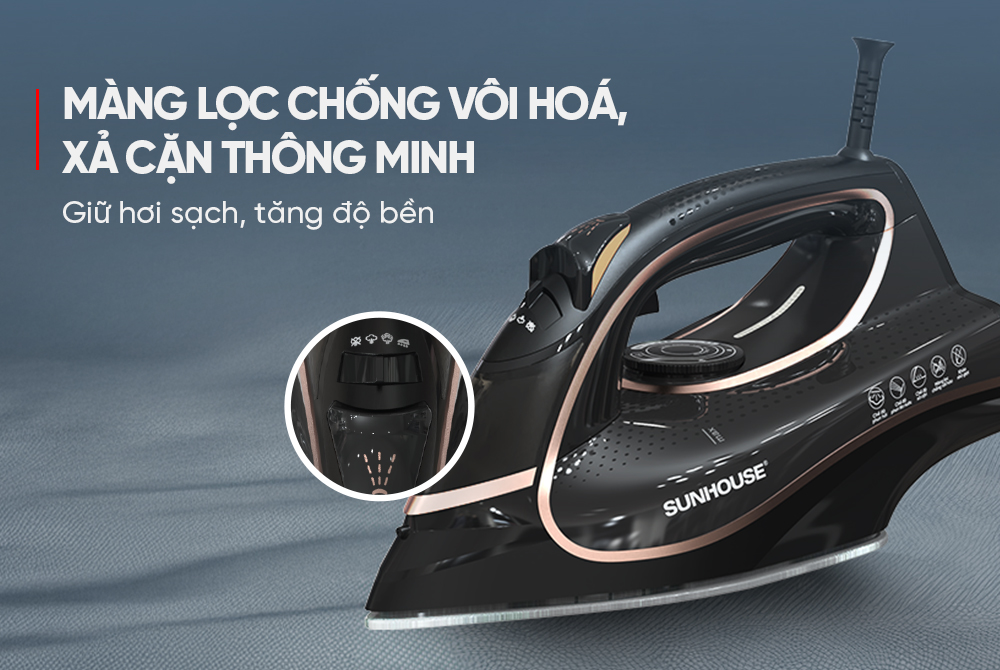Bàn là hơi nước SUNHOUSE SHD2070