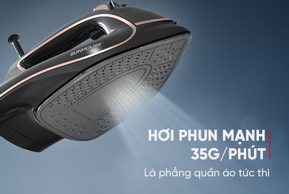 Bàn là hơi nước SUNHOUSE SHD2070