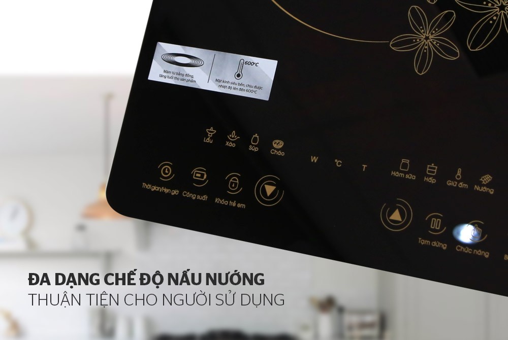 Bếp điện từ cảm ứng SUNHOUSE SHD6800