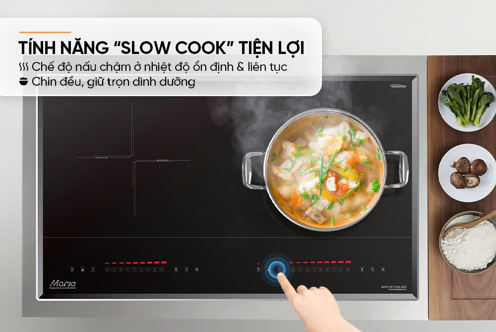 Bếp đôi điện từ SUNHOUSE MAMA MMB5886DI-PLUS