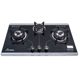 Bếp gas âm kính somipress cao cấp Apex 3 lò APB8802