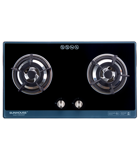 Bếp gas âm kính SUNHOUSE SHB5548MT