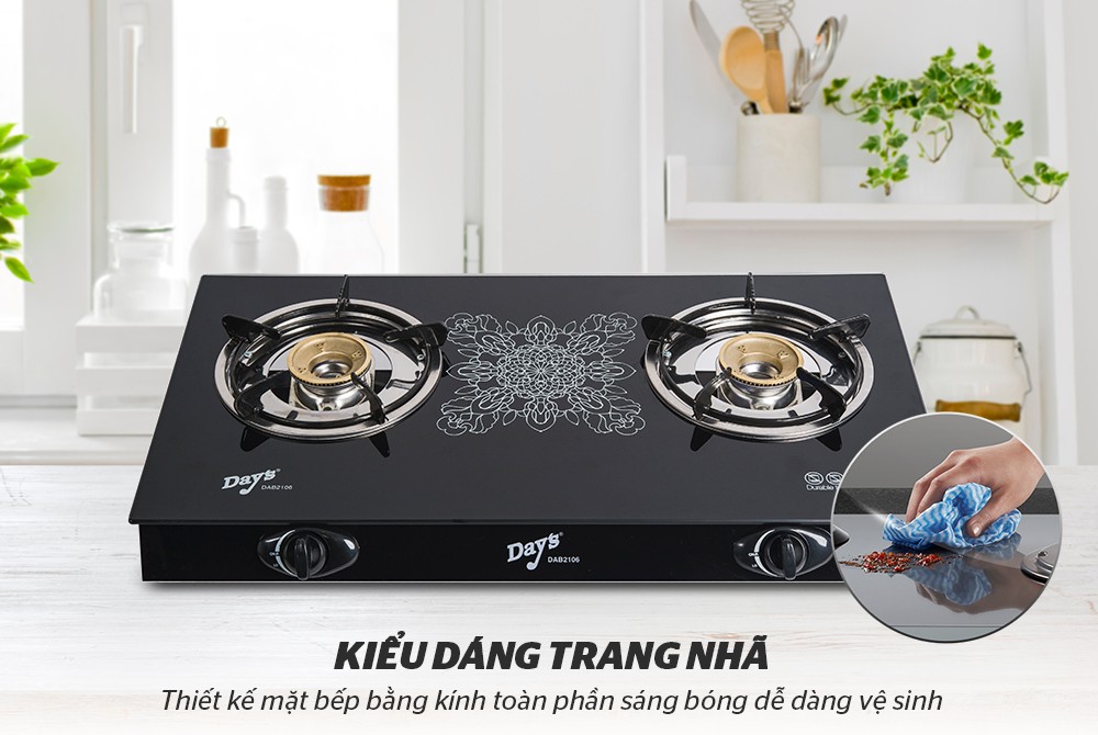 Bếp gas dương kính DAY’S DAB2106