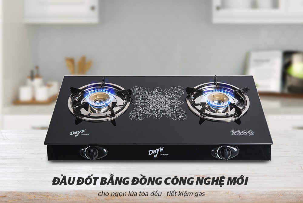 Bếp gas dương kính DAY’S DAB2106
