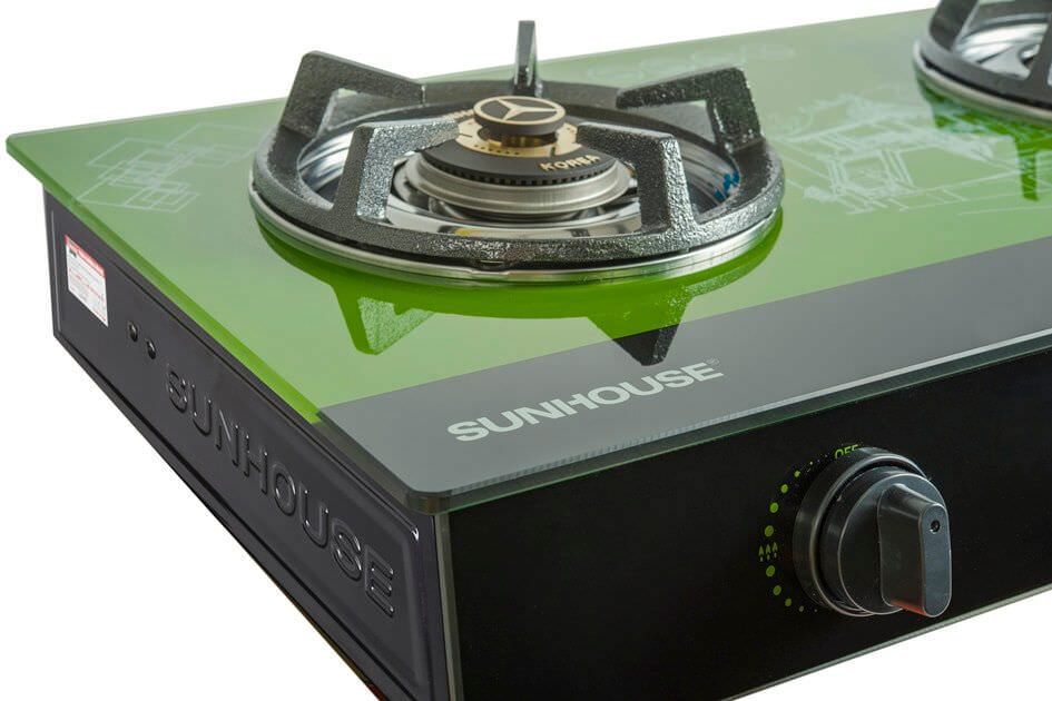 Bếp gas dương kính SUNHOUSE SHB0612