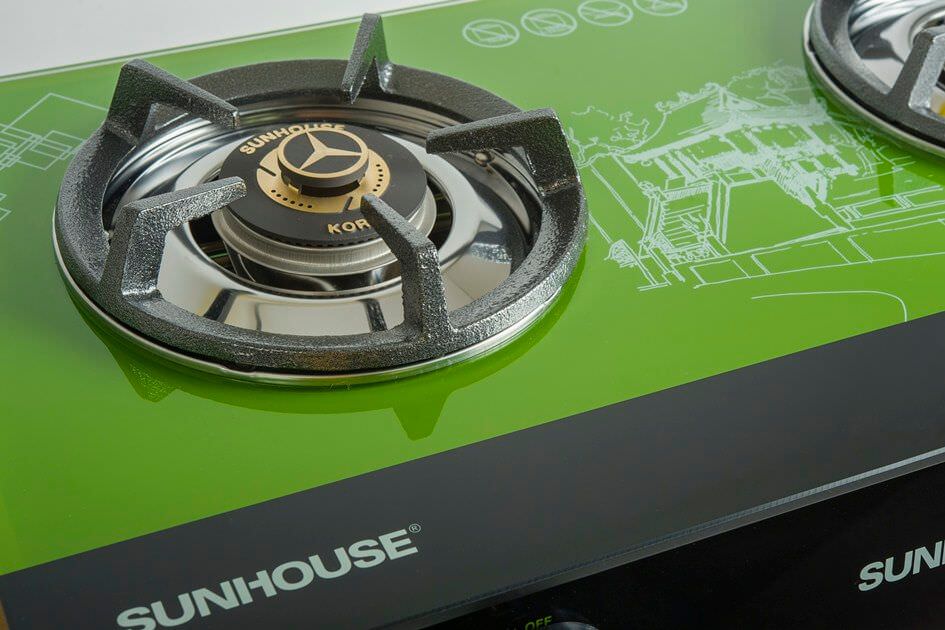 Bếp gas dương kính SUNHOUSE SHB0612