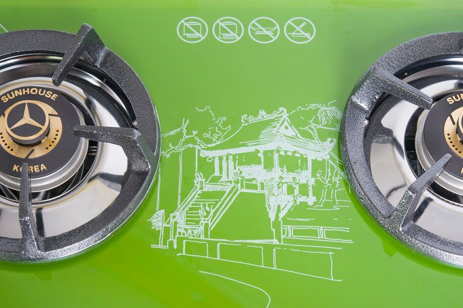 Bếp gas dương kính SUNHOUSE SHB0612