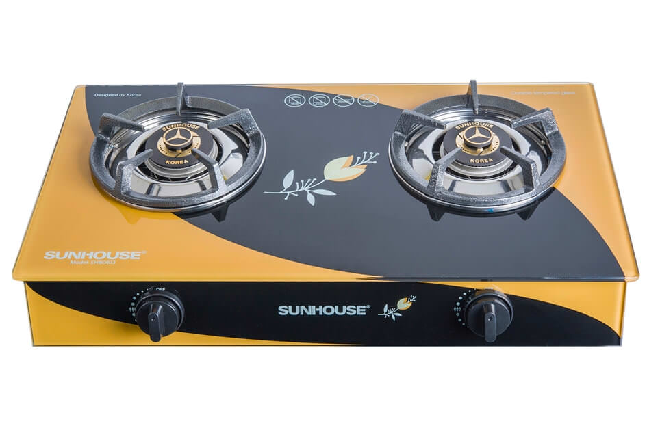 Bếp gas dương kính SUNHOUSE SHB0613
