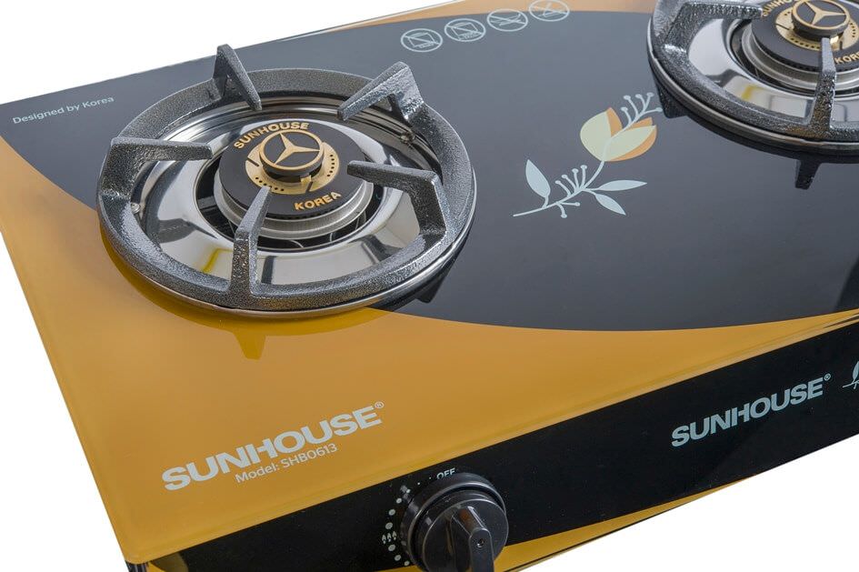 Bếp gas dương kính SUNHOUSE SHB0613