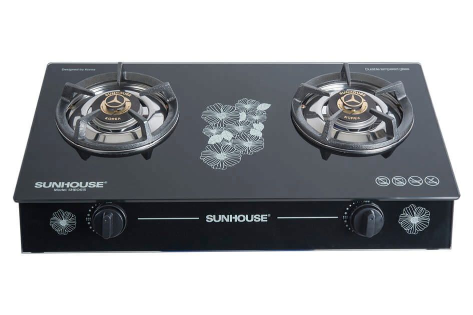 Bếp gas dương kính SUNHOUSE SHB0615