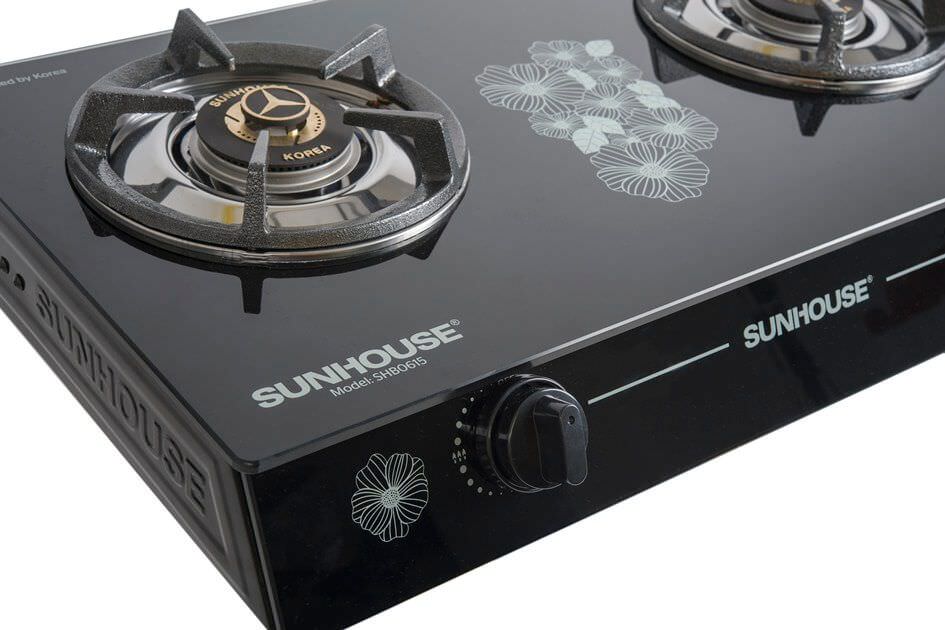 Bếp gas dương kính SUNHOUSE SHB0615