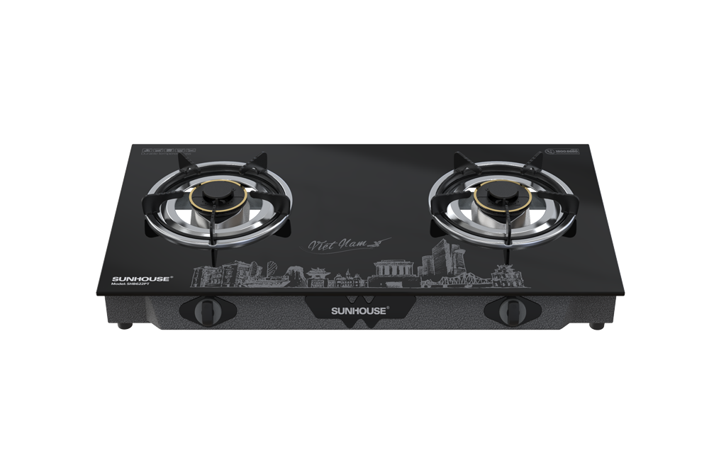 Bếp gas dương kính SUNHOUSE SHB622PT
