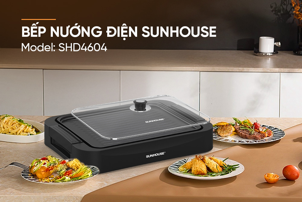 Bếp nướng điện SUNHOUSE SHD4604