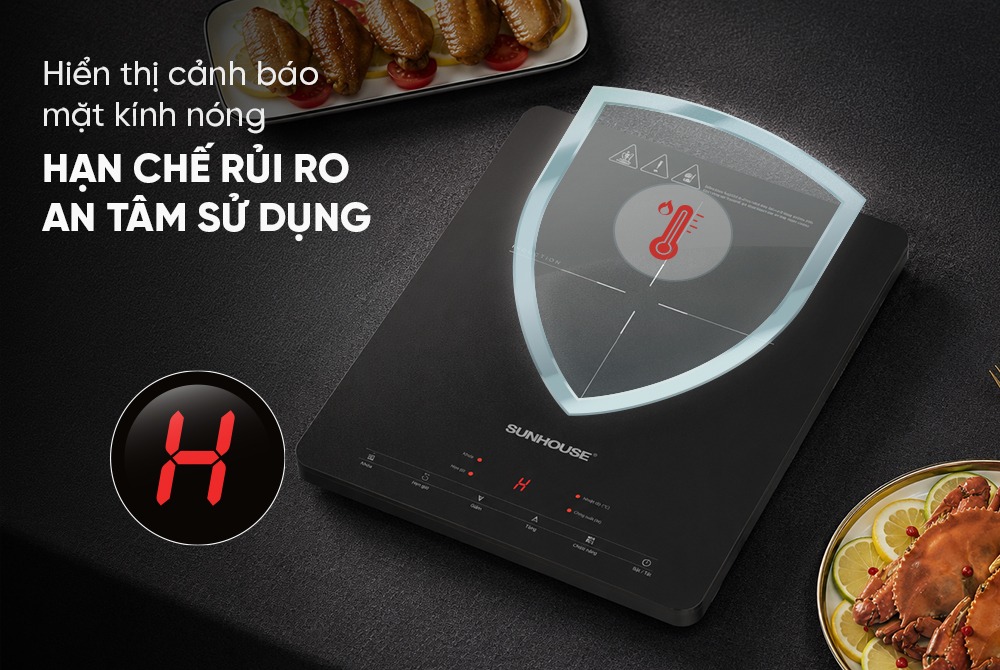 Bếp từ đơn cảm ứng SUNHOUSE SHD6804