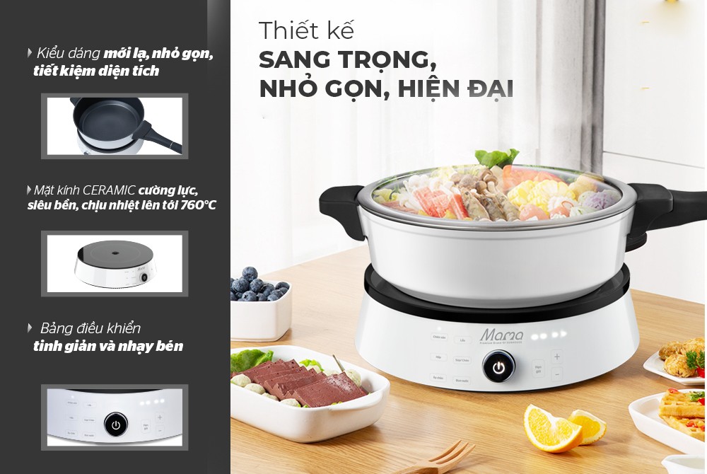 Bếp từ đơn SUNHOUSE MAMA SHD6885