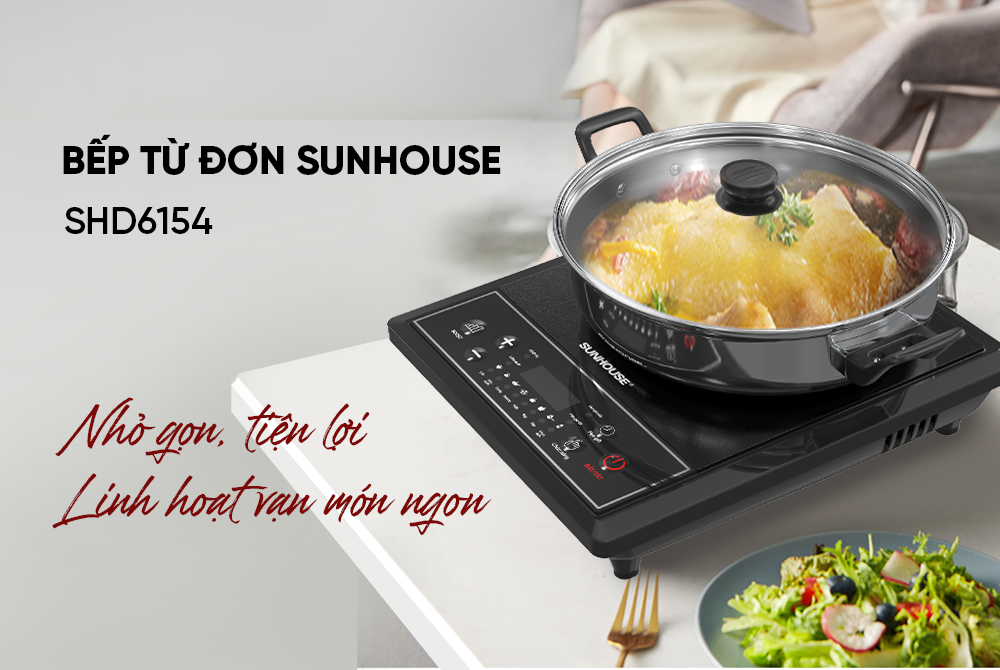 Bếp từ đơn SUNHOUSE SHD6154