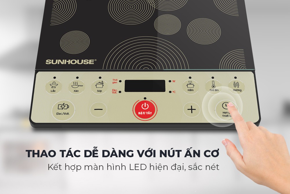 Bếp từ đơn SUNHOUSE SHD6162