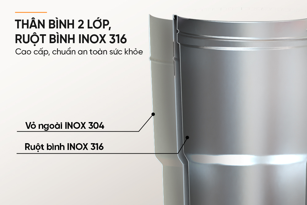 Bình cốc giữ nhiệt Stay Hybe 750mL SUNHOUSE KS-TU750SW