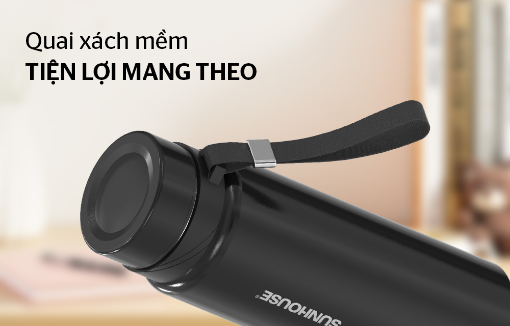 Bình giữ nhiệt flexi 750mL SUNHOUSE KS-TU750FB