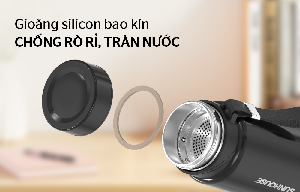 Bình giữ nhiệt flexi 750mL SUNHOUSE KS-TU750FB