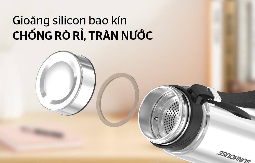 Bình giữ nhiệt flexi 750mL SUNHOUSE KS-TU750FI