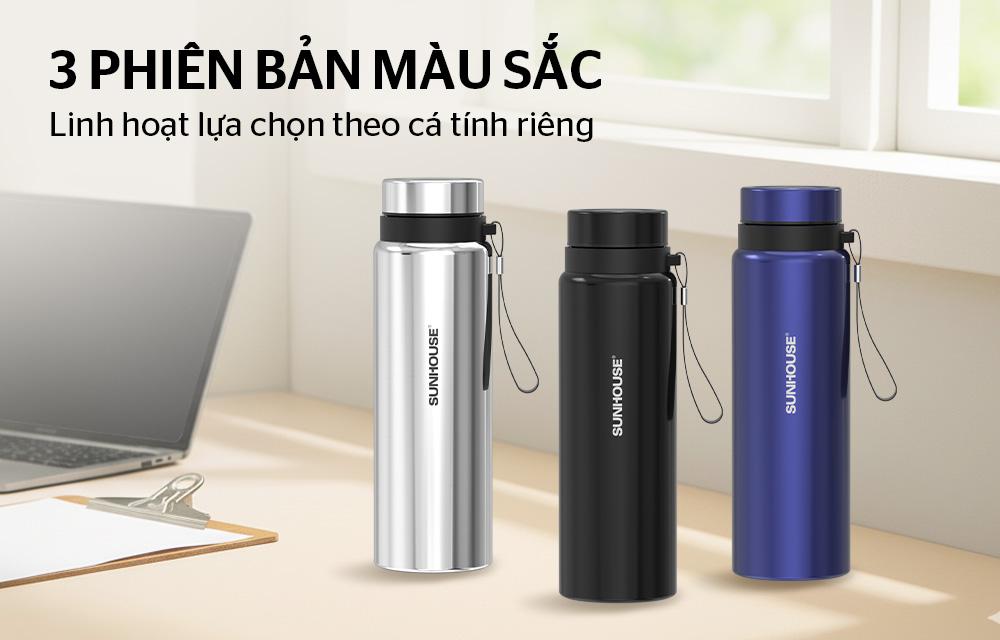Bình giữ nhiệt flexi 850mL SUNHOUSE KS-TU850FI