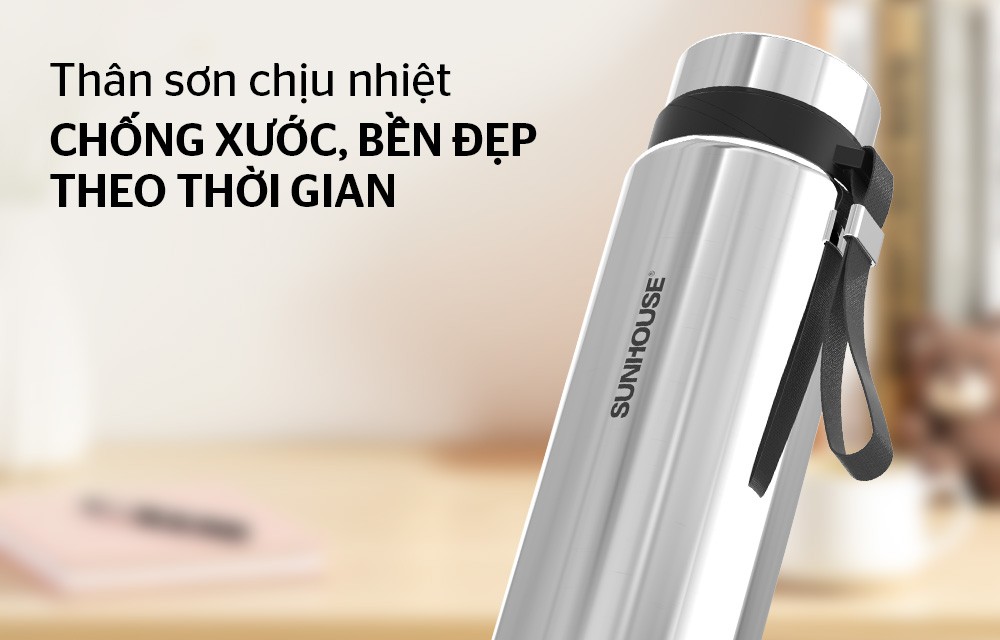 Bình giữ nhiệt flexi 850mL SUNHOUSE KS-TU850FI