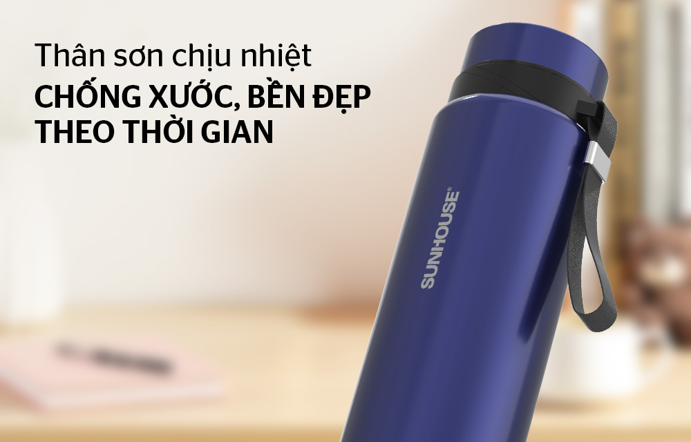 Bình giữ nhiệt flexi 850mL SUNHOUSE KS-TU850FN