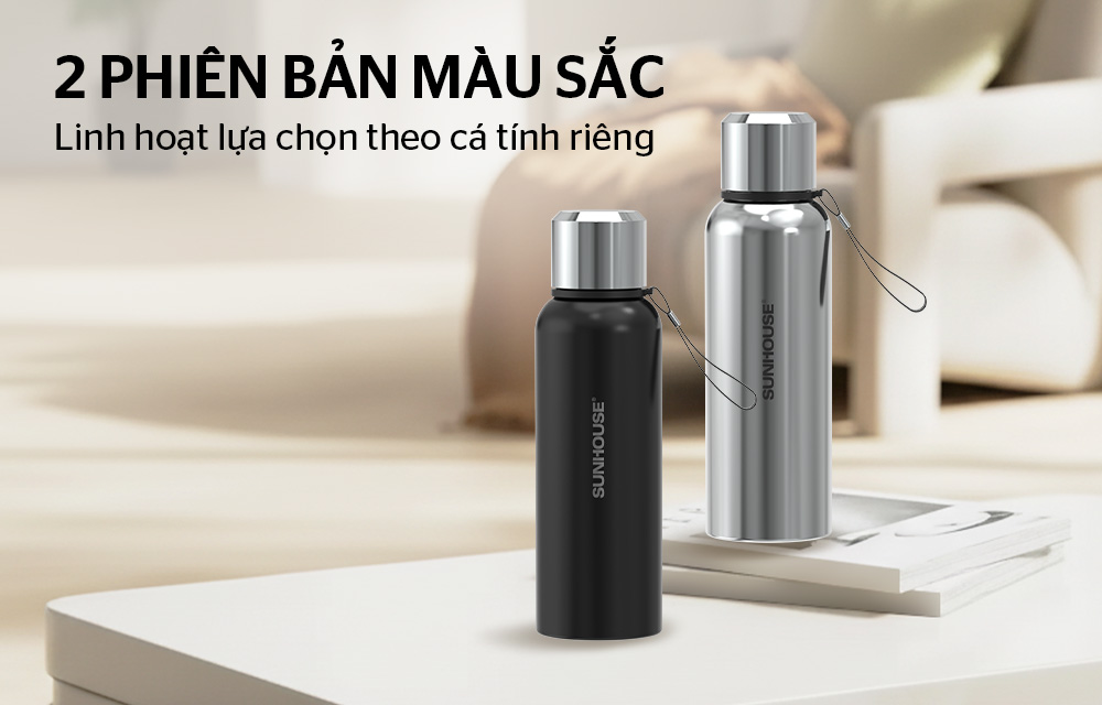Bình giữ nhiệt hunter 1500mL SUNHOUSE KS-TU1500HB