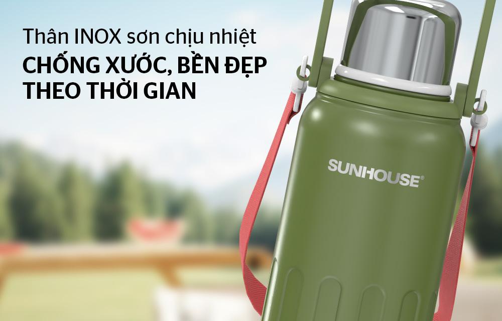 Bình giữ nhiệt powerjug 850mL SUNHOUSE KS-TU850PG