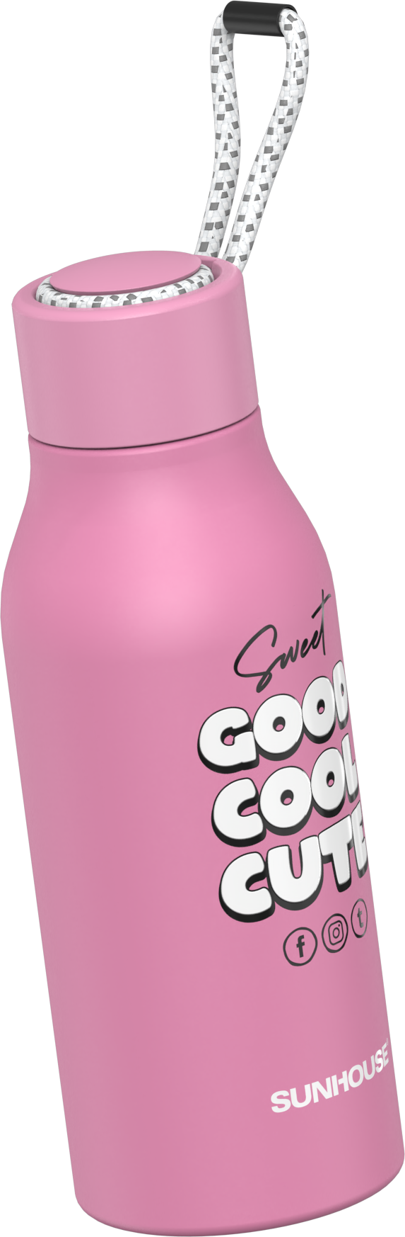BÌnh giữ nhiệt school 400mL SUNHOUSE KS-TU400SP