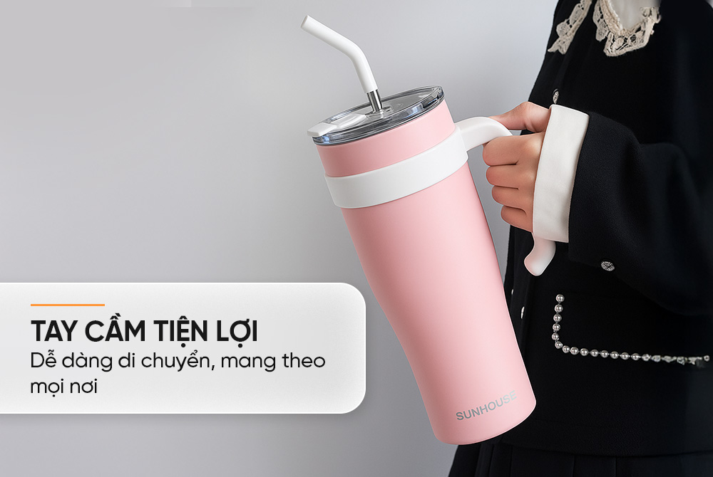Bình giữ nhiệt Stay Hydrate 1200mL SUNHOUSE KS-TU1200SP