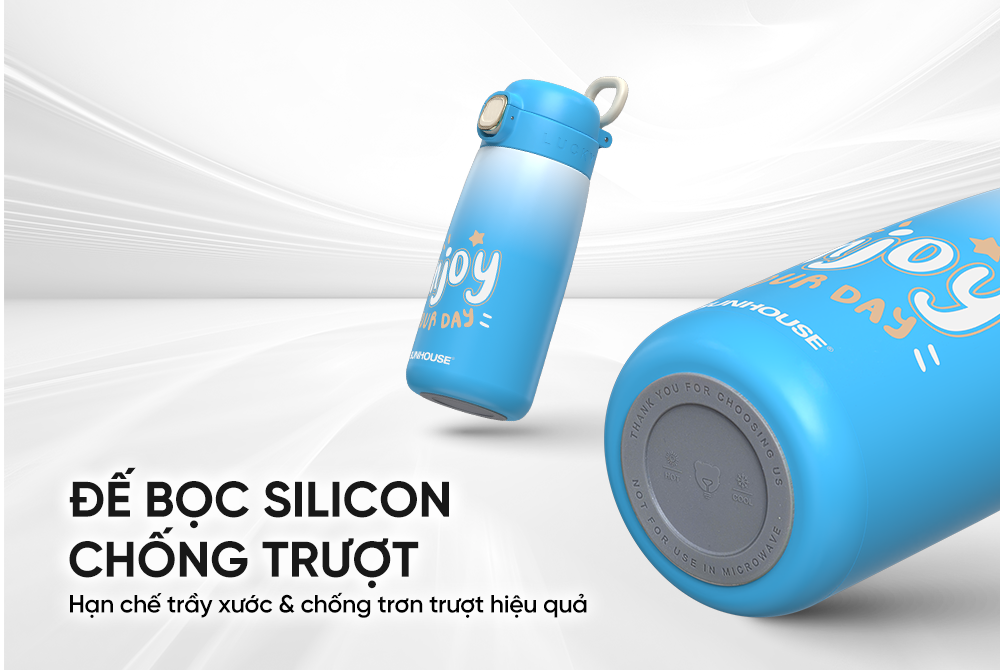 BÌnh giữ nhiệt trẻ em GripPal 420mL SUNHOUSE KS-TU420GB