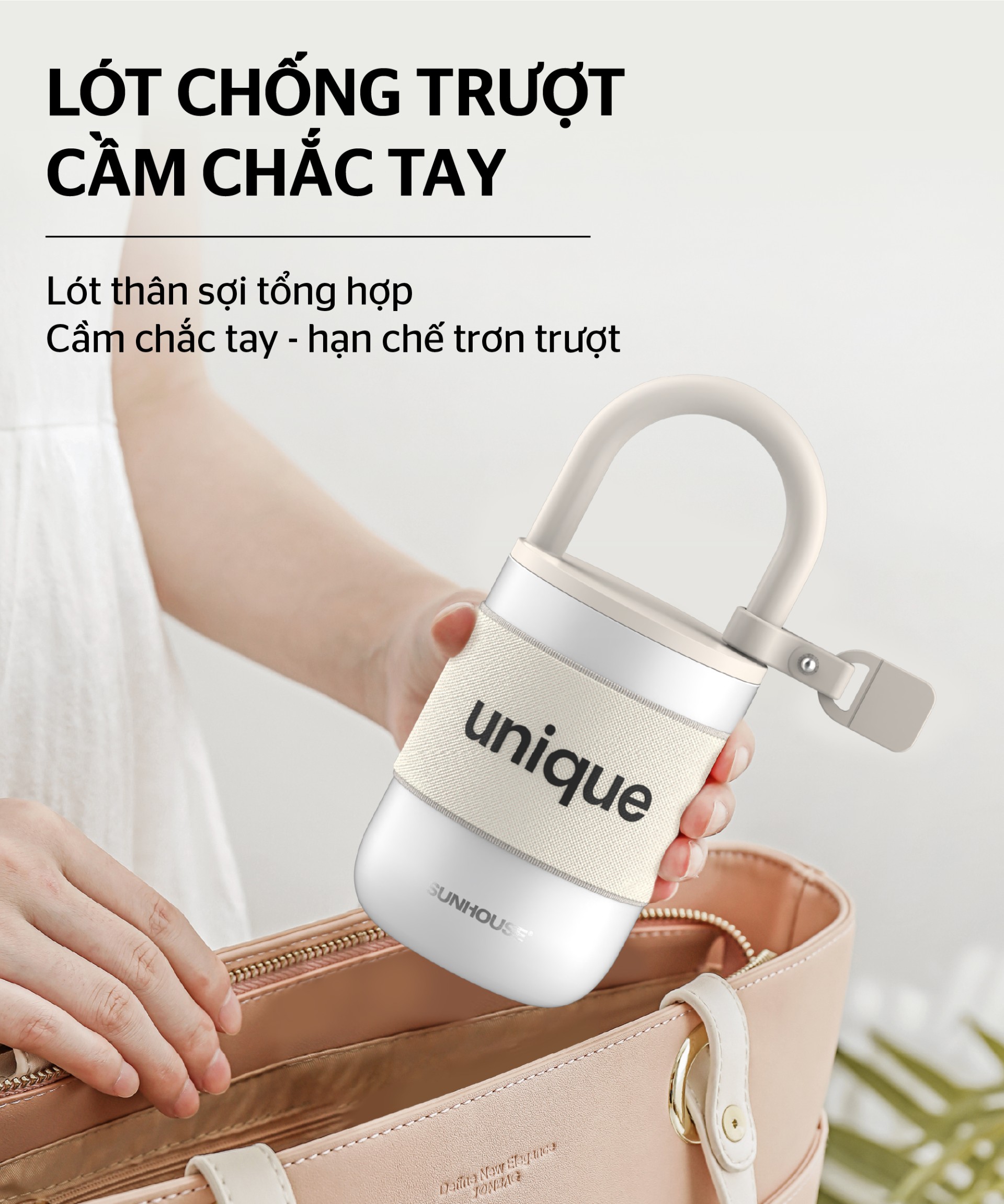 Bình giữ nhiệt Unique 300mL SUNHOUSE KS-TU300US