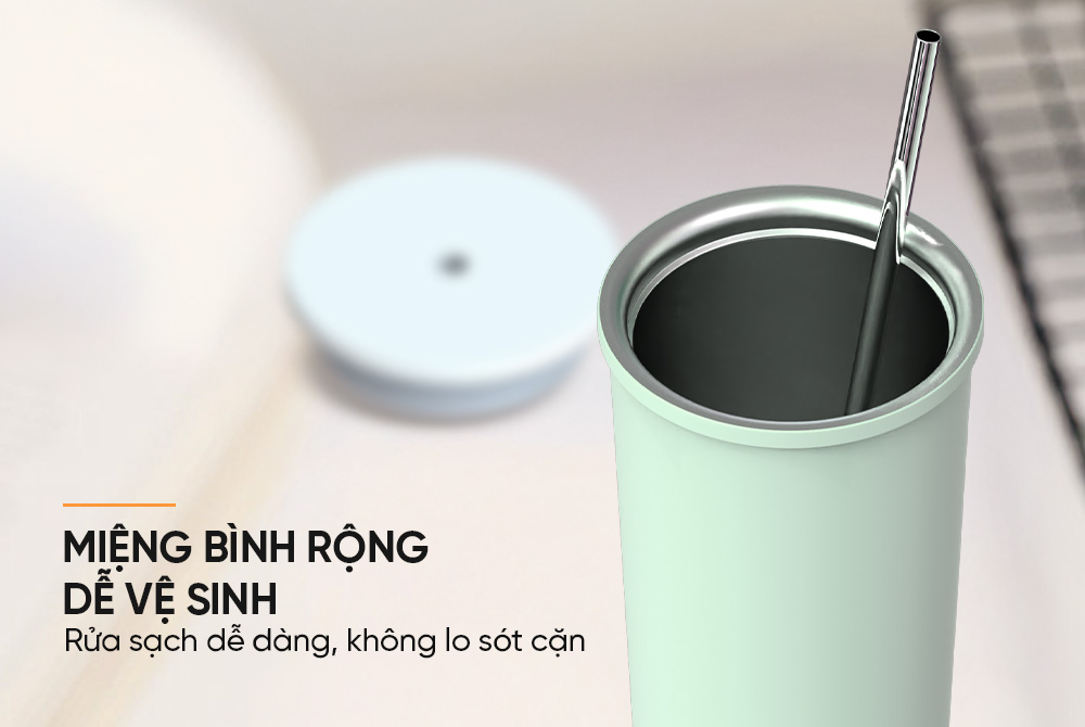 Bình ly giữ nhiệt Lightly 650mL SUNHOUSE KS-TU650LG