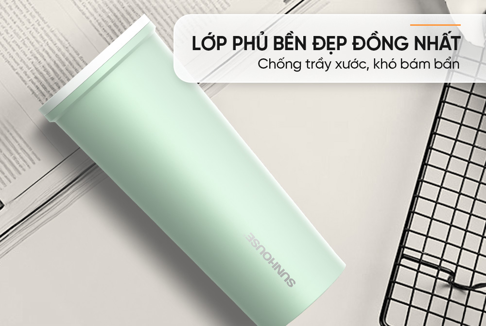 Bình ly giữ nhiệt Lightly 650mL SUNHOUSE KS-TU650LG