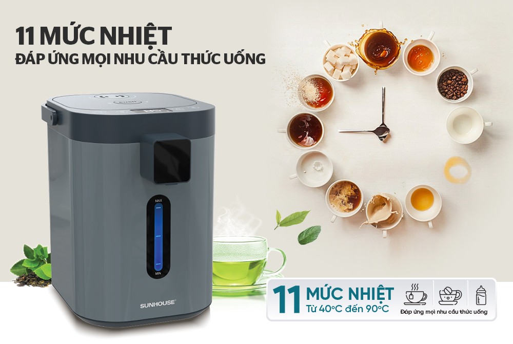 Bình thủy điện 3.2L SUNHOUSE SHD1440