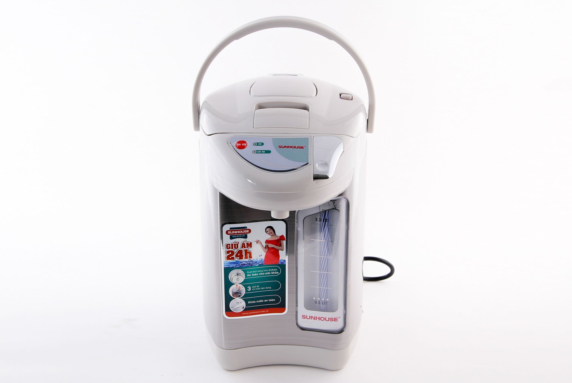 Bình thủy điện 3.3L SUNHOUSE SHD1533