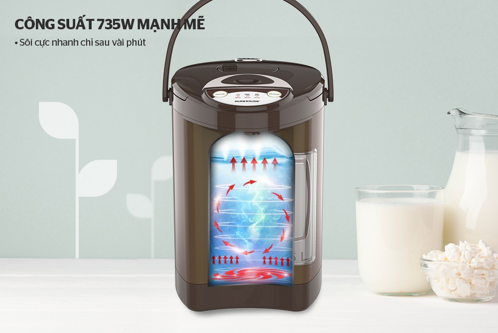Bình thủy điện 3.5L SUNHOUSE SHD1535C