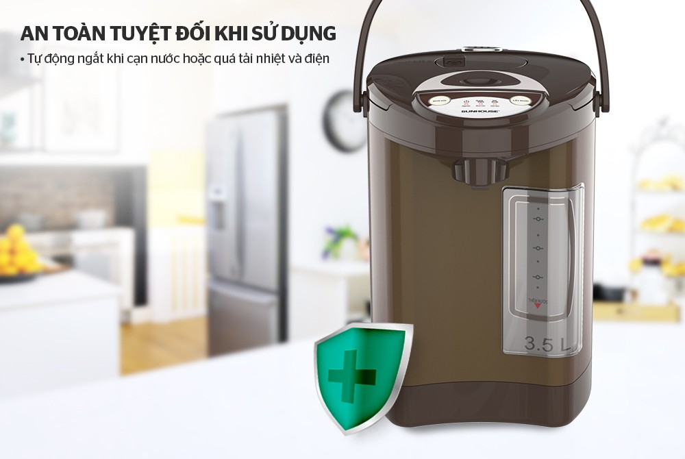 Bình thủy điện 3.5L SUNHOUSE SHD1535C