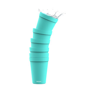 Bộ 5 cốc nhựa 200mL biozone KB-CU5P01B