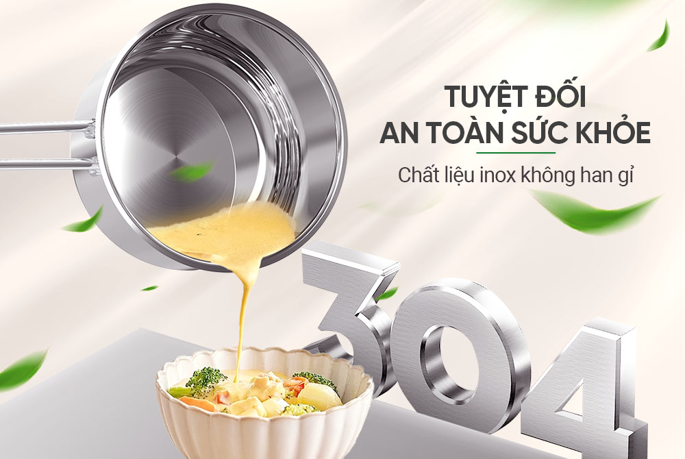 Bộ nồi chảo Inox 304 SUNHOUSE SHG601