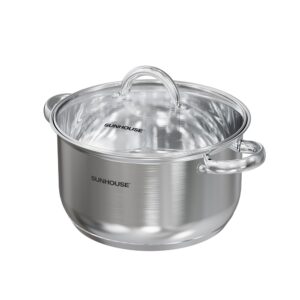 Bộ nồi inox 3 đáy SUNHOUSE SHG361