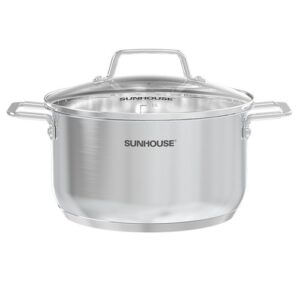 Bộ nồi Inox 304 Impact SUNHOUSE Healthy SHG604E