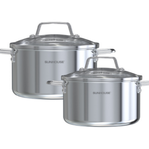 Bộ nồi Inox 304 liền đáy SUNHOUSE Healthy SHG703