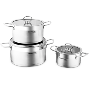 Bộ nồi inox 5 đáy SUNHOUSE MAMA SH784